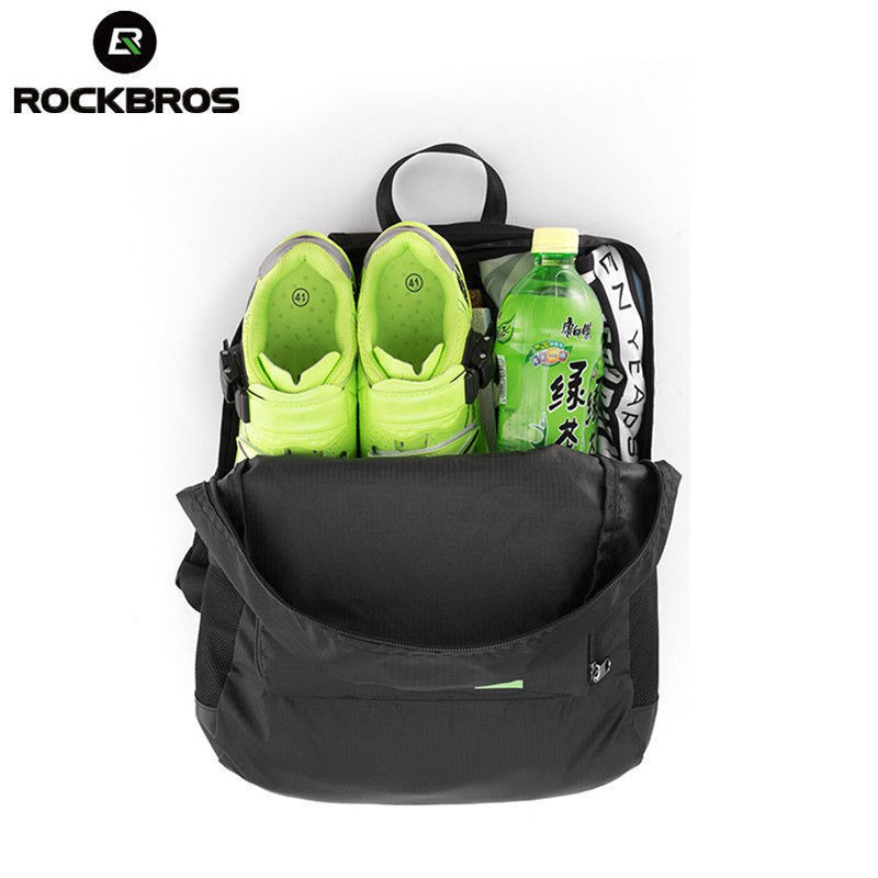 Balo Rockbros dùng khi đạp xe chống thấm nước có thể gấp gọn tiện lợi