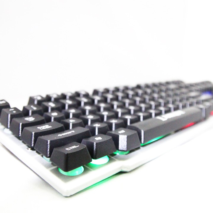 [HÌNH THẬT] Combo bàn phím giả cơ và chuột chuyên game LIMEIDE GTX500 Led 7 màu (Màu Đen) + Tặng Kèm TẤm Lót Chuột