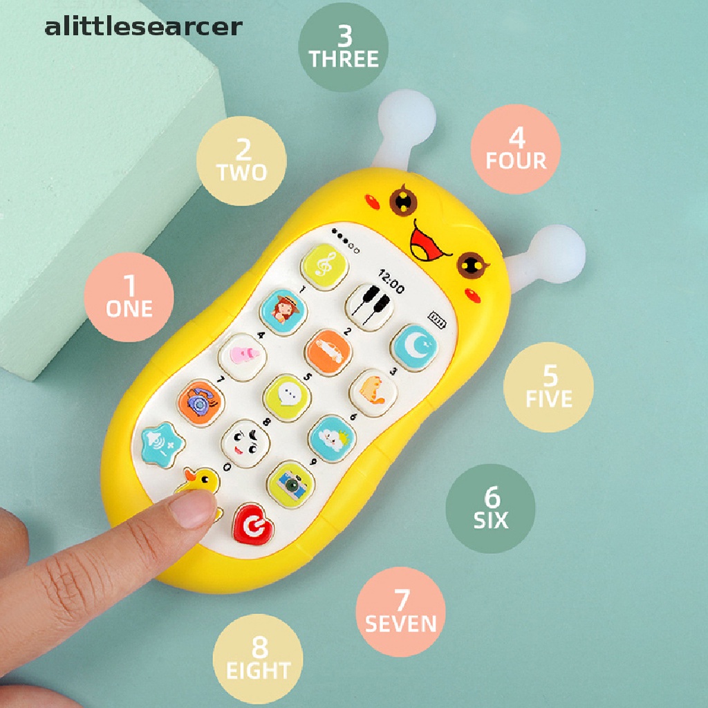 Đồ Chơi Điện Thoại / Bình Sữa Có Nhạc Giáo Dục Thông Minh Cho Bé