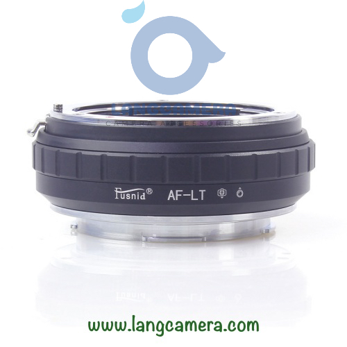 Ngàm chuyển AF-SL hiệu Fusnid (sử dụng lens Minolta đời AF, Lens Sony-A trên máy Lumix S, Leica T, Sigma)