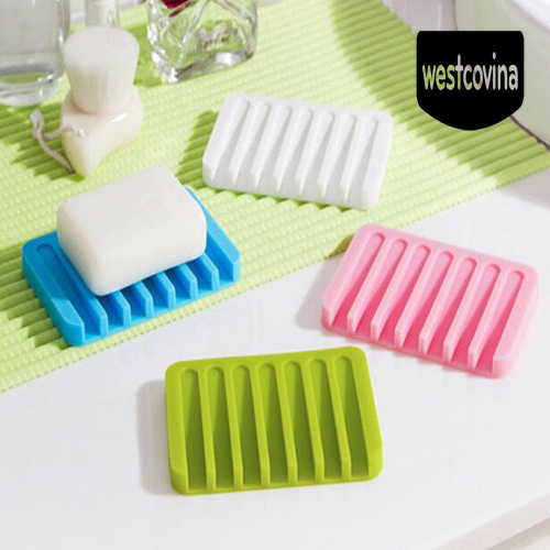 [Hot]☀ Khay Đựng Xà Phòng Bằng Silicone Dẻo Tiện Dụng