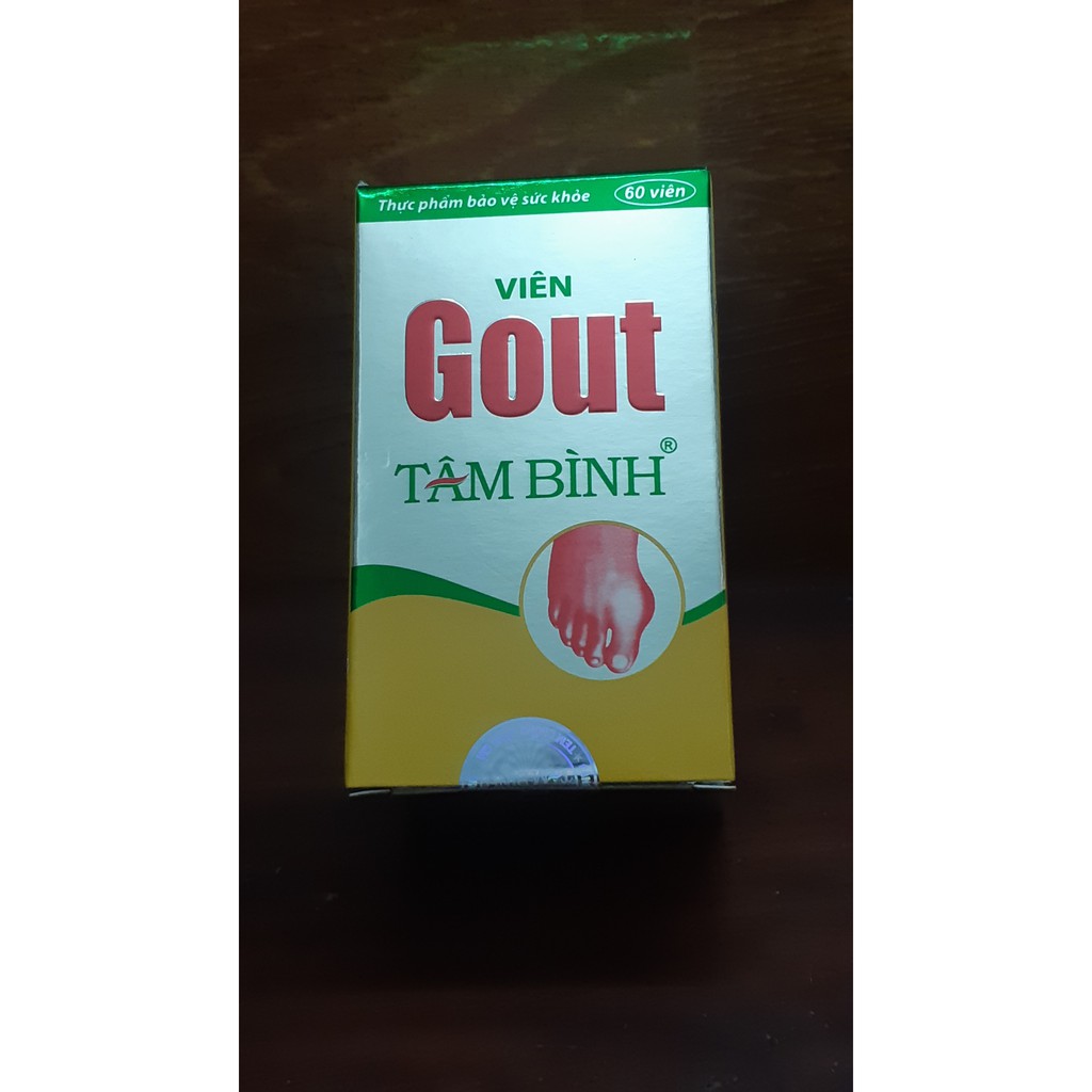 Viên Gout Tâm Bình - Phòng ngừa và hỗ trợ điều trị bệnh gout