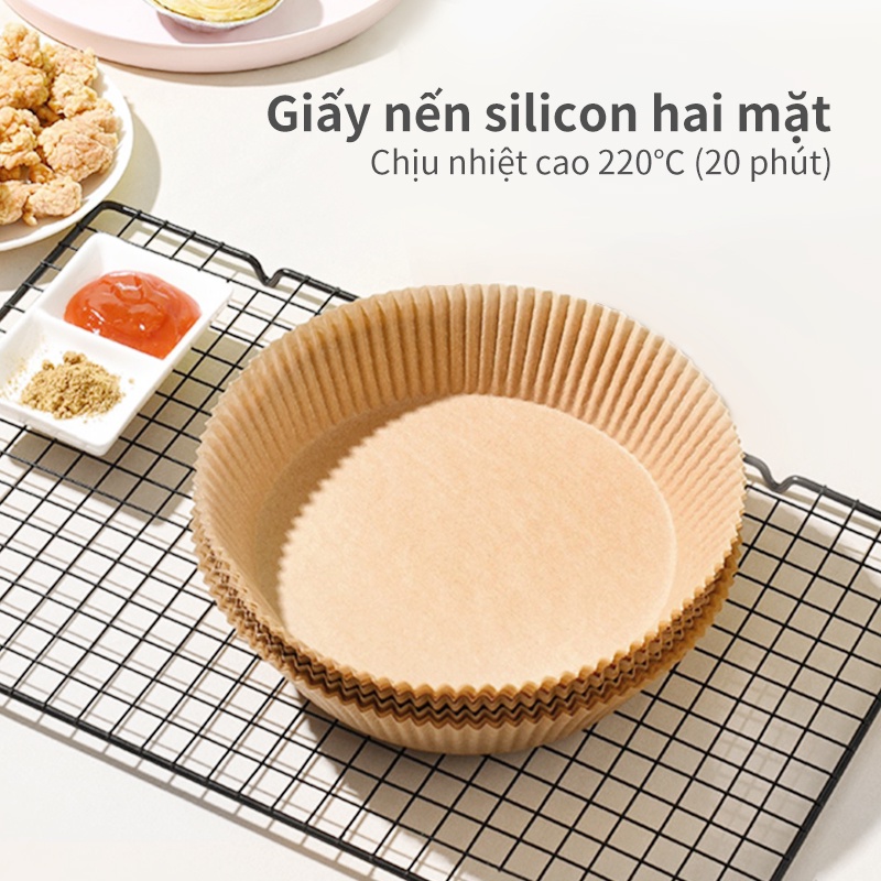 Giấy lót nồi chiên không dầu SIMPLUS GYZH001 cao cấp chuyên dụng