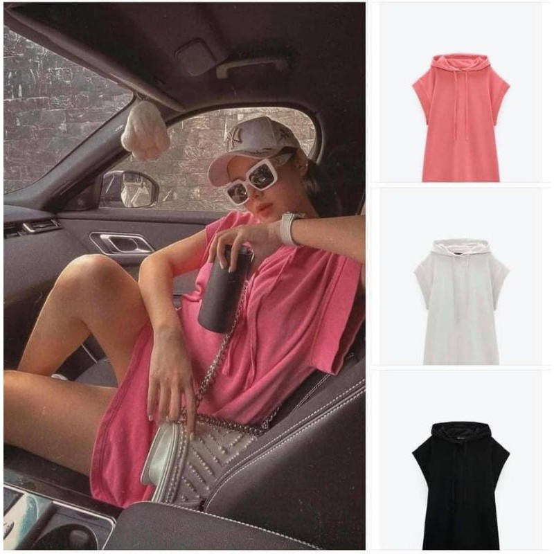 Váy xuông mũ cá tính TL