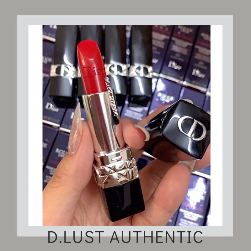 [NOBOX] DIOR ROUGE 999 ĐỎ TƯƠI