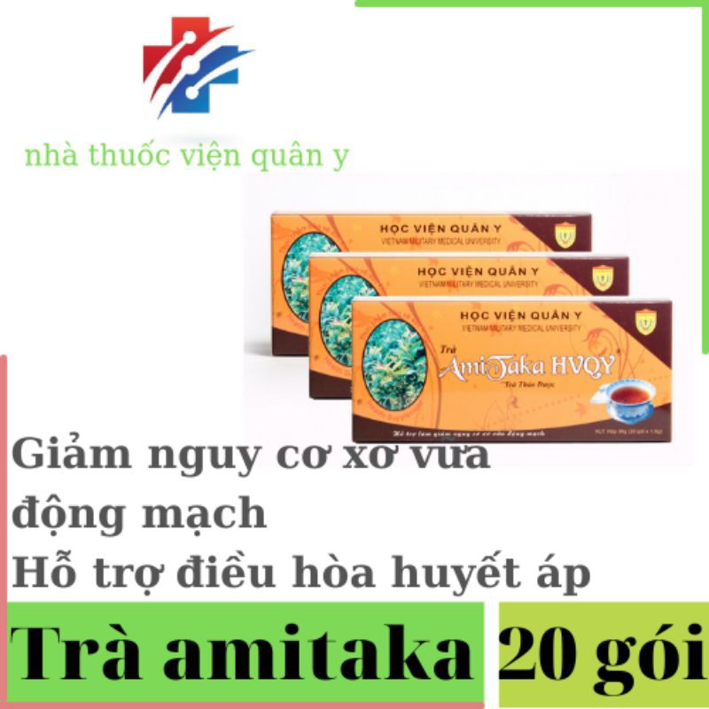 Trà ổn định huyết áp Amitaka Học viện quân y