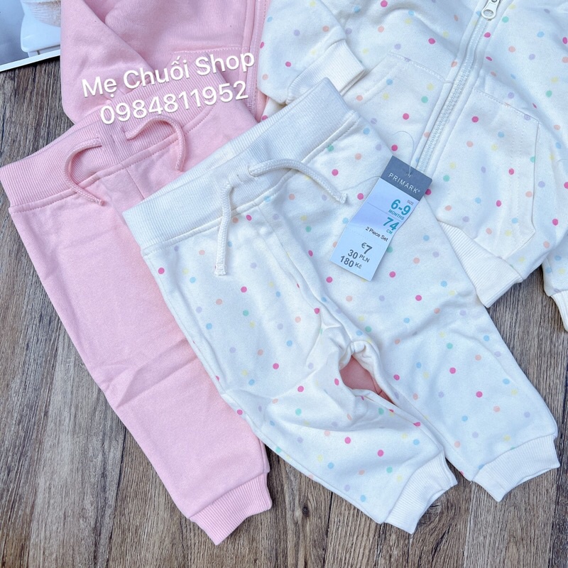 Bộ nỉ Prinmark dư xịn bé gái