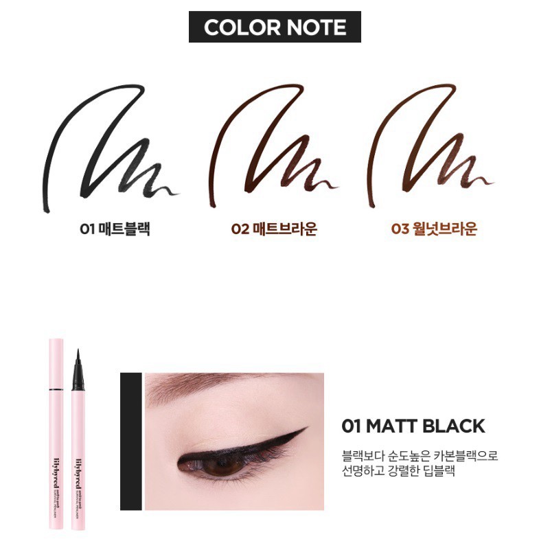 tuan203 Bút Kẻ Mắt Nước Siêu Mảnh, Chống Trôi Lilybyred am9 to pm9 Survival Pen Liner tuan203 | BigBuy360 - bigbuy360.vn