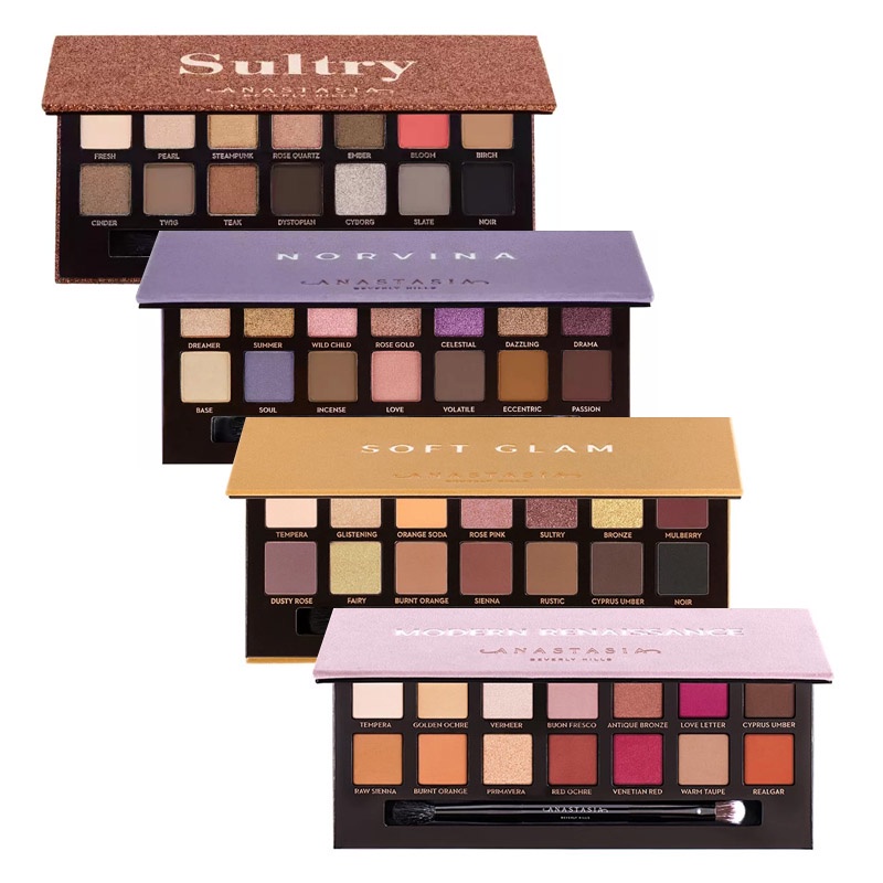 Hàng Có Sẵn Bảng Phấn Mắt Anastasia Beverly Hills 14 Màu Mềm Mại Phong Cách Hiện Đại
