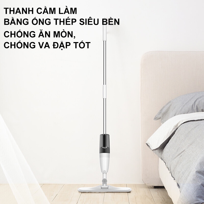 Cây Lau Nhà Phun Nước Deerma Water Spray Mop TB500  Hàng Chính Hãng