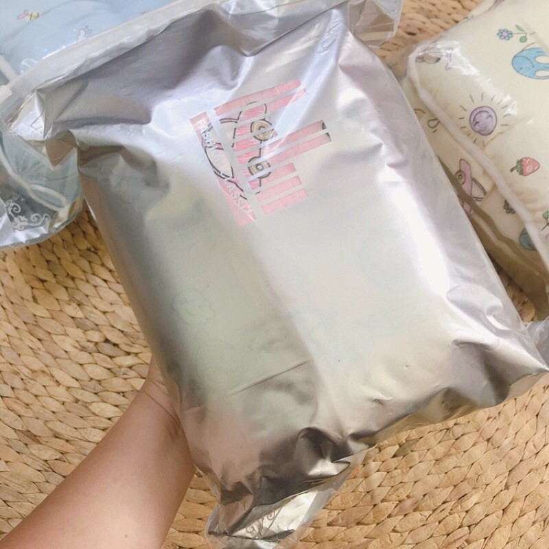Bộ chẹn bông xô + gối nhật Nitori cao cấp