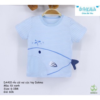 Áo cài vai Dokma cộc tay 18M