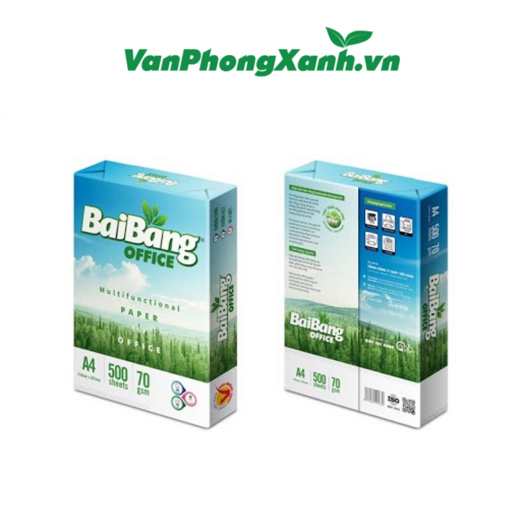 Giấy in Bãi Bằng Office A4 DL 70, Giấy photo, giấy vẽ giá rẻ