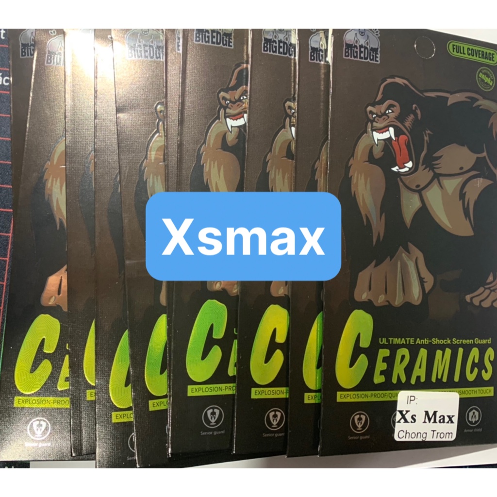 Kính cường lực chống nhìn trộm Iphone Xsmax hàng loại 1