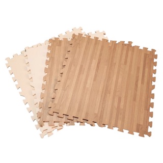 [FreeShip 50k] Bộ 4 - 6 Thảm Xốp Ghép Trải Sàn 60x60 cm Gồm 3 Màu Vân Gỗ - Vân lá - Hình Ngộ Nghĩnh