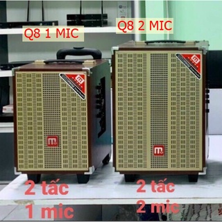 LOẠI  Loa Kéo Karaoke Bluetooth K88 q8-2 100w 150W Bass 20 30 -bh 6 Tháng 2 mic pin dl cao  5000mah