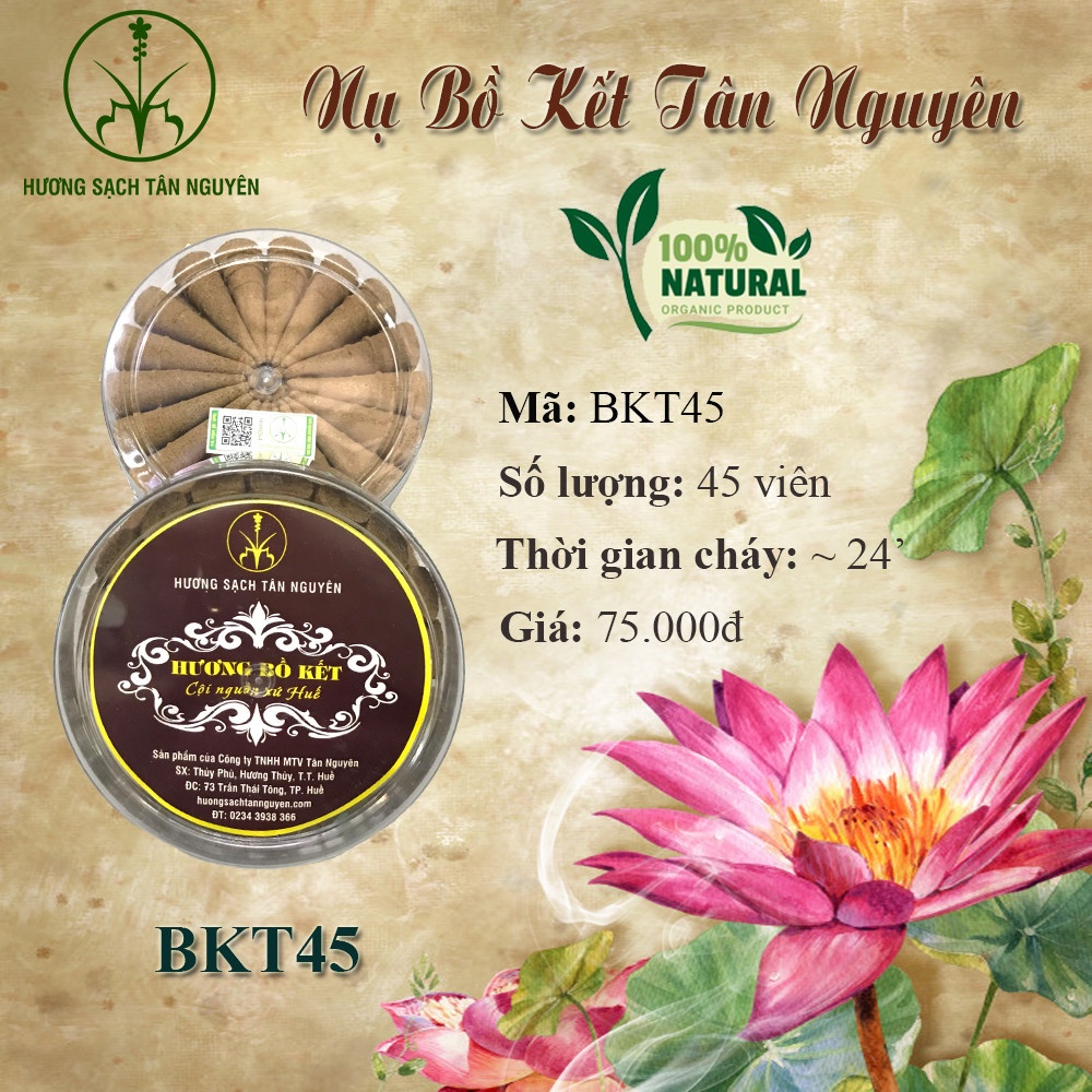 Combo 5 hộp Nụ Bồ kết - Hương sạch Tân Nguyên