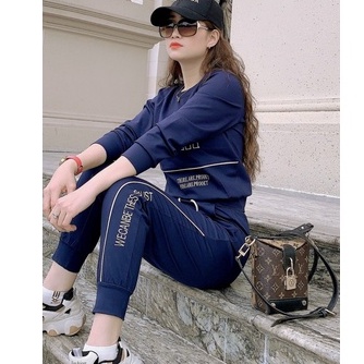 Đồ bộ nữ, đồ bộ thể thao chất umi cotton, mềm mịn co giãn 4 chiều, thiết kế trẻ trung mang lại cảm giác thoải mái | BigBuy360 - bigbuy360.vn