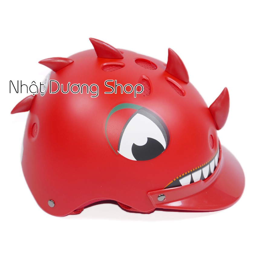 Nón bảo hiểm đẹp mũ bảo hiểm trẻ em từ 3 đến 5 tuổi với họa tiết đẹp chất liệu nhựa ABS nguyên sinh chịu sự va đặp mạnh