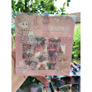 Sticker vuông XYH (4 túi sticker)