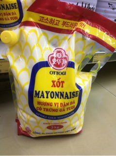 SỐT MAYONAISE 3KG OTTOGI GÓI LỚN