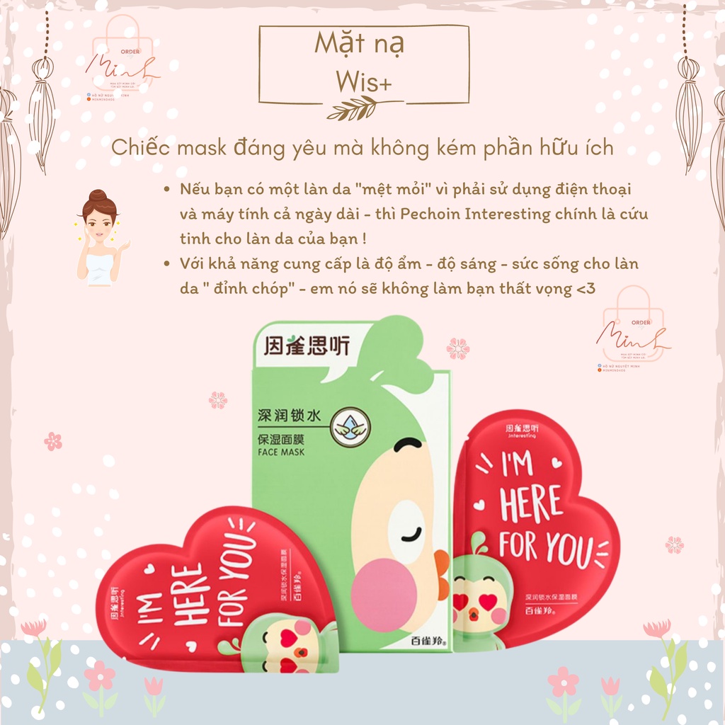 Mặt nạ Pechoin cho da nhạy cảm / xỉn màu