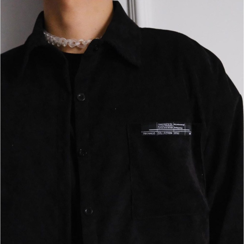 Áo Sơ Mi Nhung SHIRT102 nam nữ mặc được