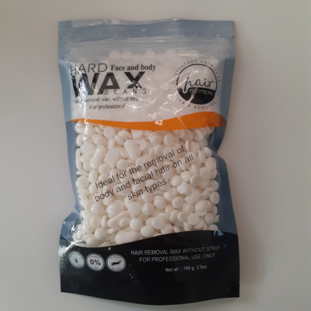 (Miễn phí que gỗ ) Sáp wax tẩy lông nóng dạng hạt đậu Hair Wax Bean nhiều màu để khách yêu lựa chọn