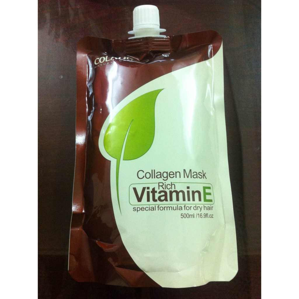 Hấp Túi Colatin Vitamin E – Collagen Mask.