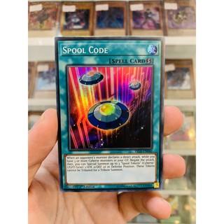 Thẻ Bài YugiOh! Mã FIGA-EN040 - Spool Code - Super Rare - 1st Edition