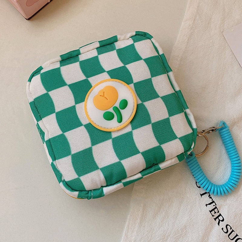 Ví Da Pu Nhỏ Đựng Tiền / Khăn Giấy / Băng Vệ Sinh Cho Nữ