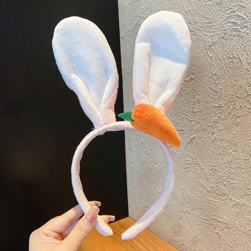 Băng Đô Nhung Lông Rửa Mặt Dễ Thương Xinh Xắn Dành Cho Bé Gái