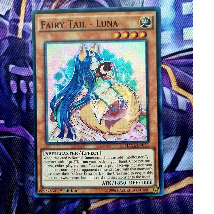 [ Đỗ Lạc Shop ] Thẻ Bài Mint90 Yugioh Monster Fairy Tail - Luna - Super