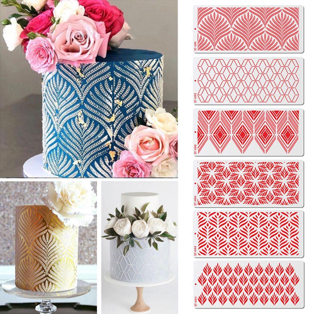 LAKAMIER Khuôn Nhựa Trang Trí Bánh Kem