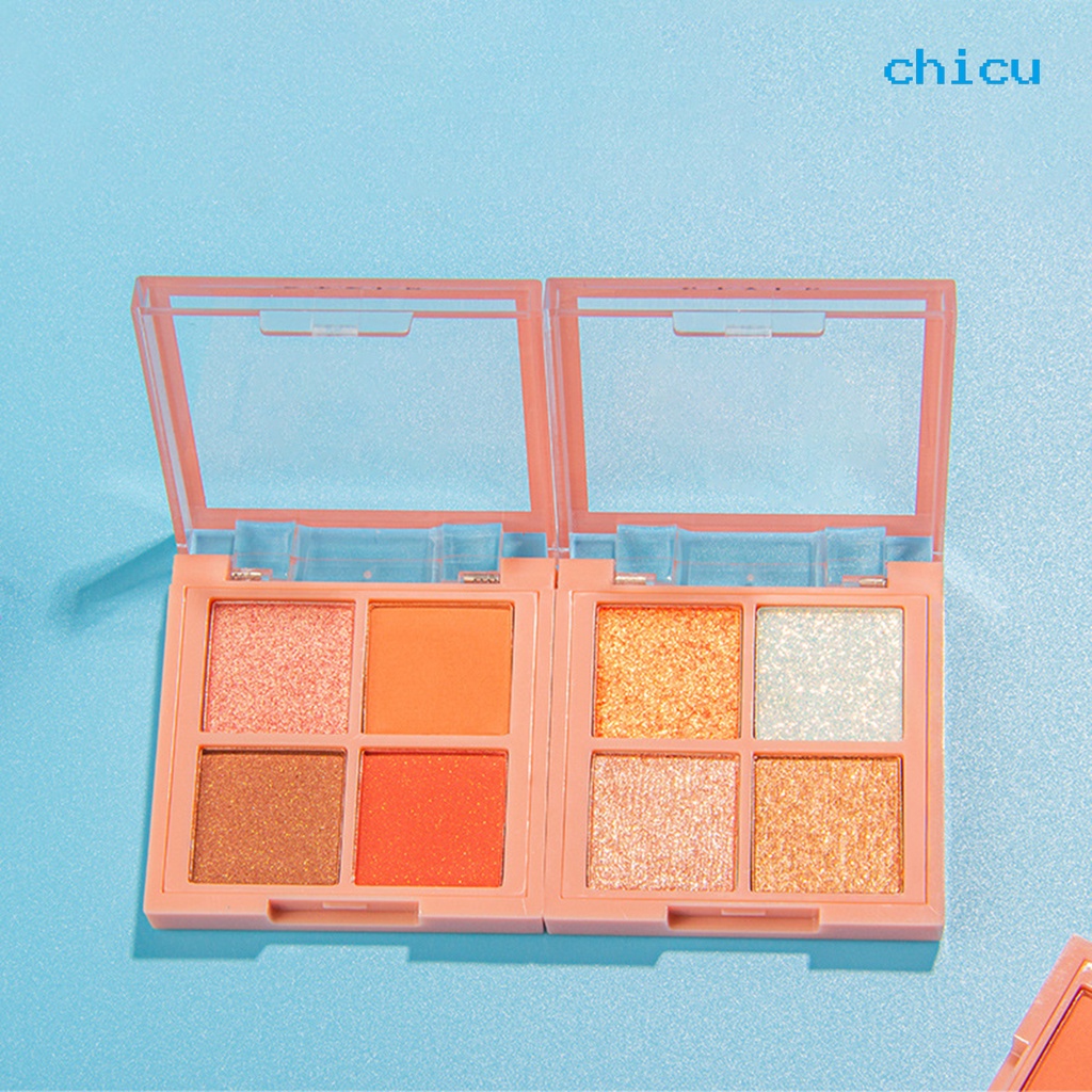 (Hàng Mới Về) Bảng Phấn Mắt 6g Lâu Trôi Không Nhòe 4 Màu Sắc Kết Hợp