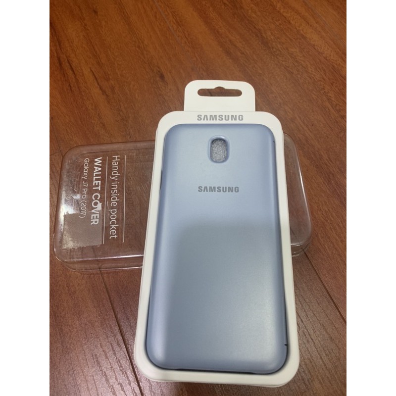 Bao da Samsung Galaxy J7 Pro Wallet Cover - Chính Hãng