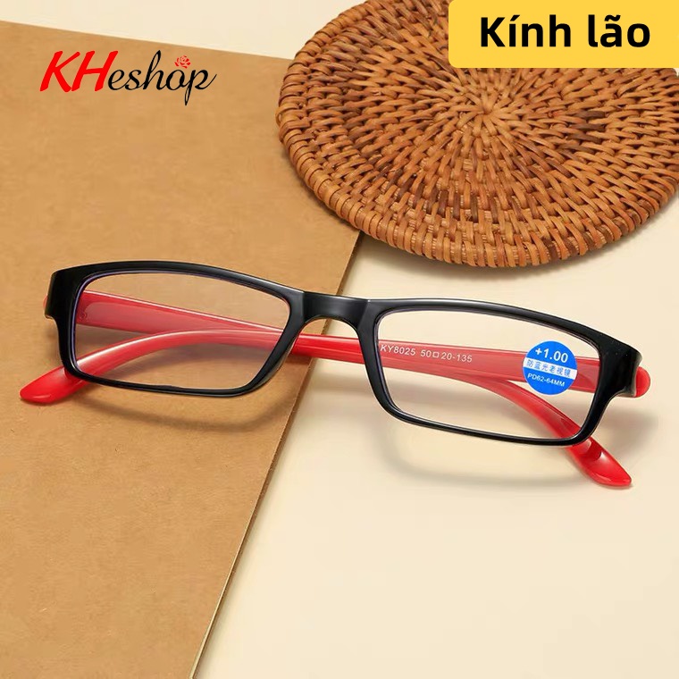 Kính viễn thị, Lão Thị tròng kính nhỏ tạo cá tính,Chống ánh sáng xanh mã Y8025
