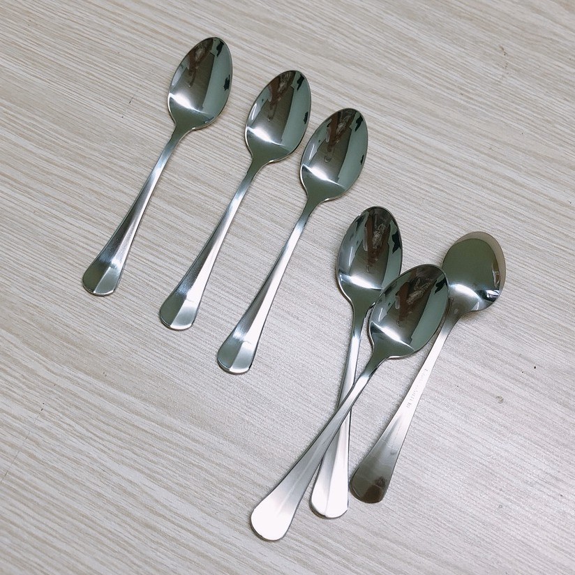 Muỗng trà - Thép không gỉ Inox Cao cấp - Kiểu dáng muỗng cafe dài 13.5cm | BigBuy360 - bigbuy360.vn