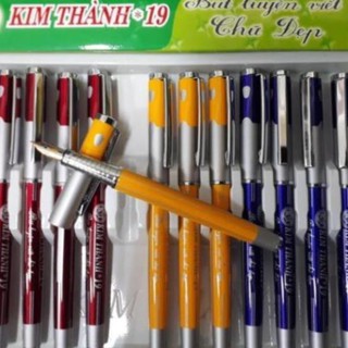 Bút máy kim thành 19 - Bút máy ngòi mài - Tặng kèm ngòi