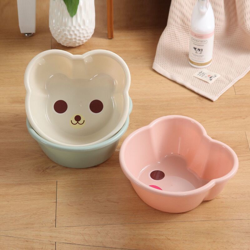 Chậu Rửa Mặt Cỡ Lớn Chất Liệu Dày Dặn Họa Tiết Hoạt Hình Cho Bé | BigBuy360 - bigbuy360.vn