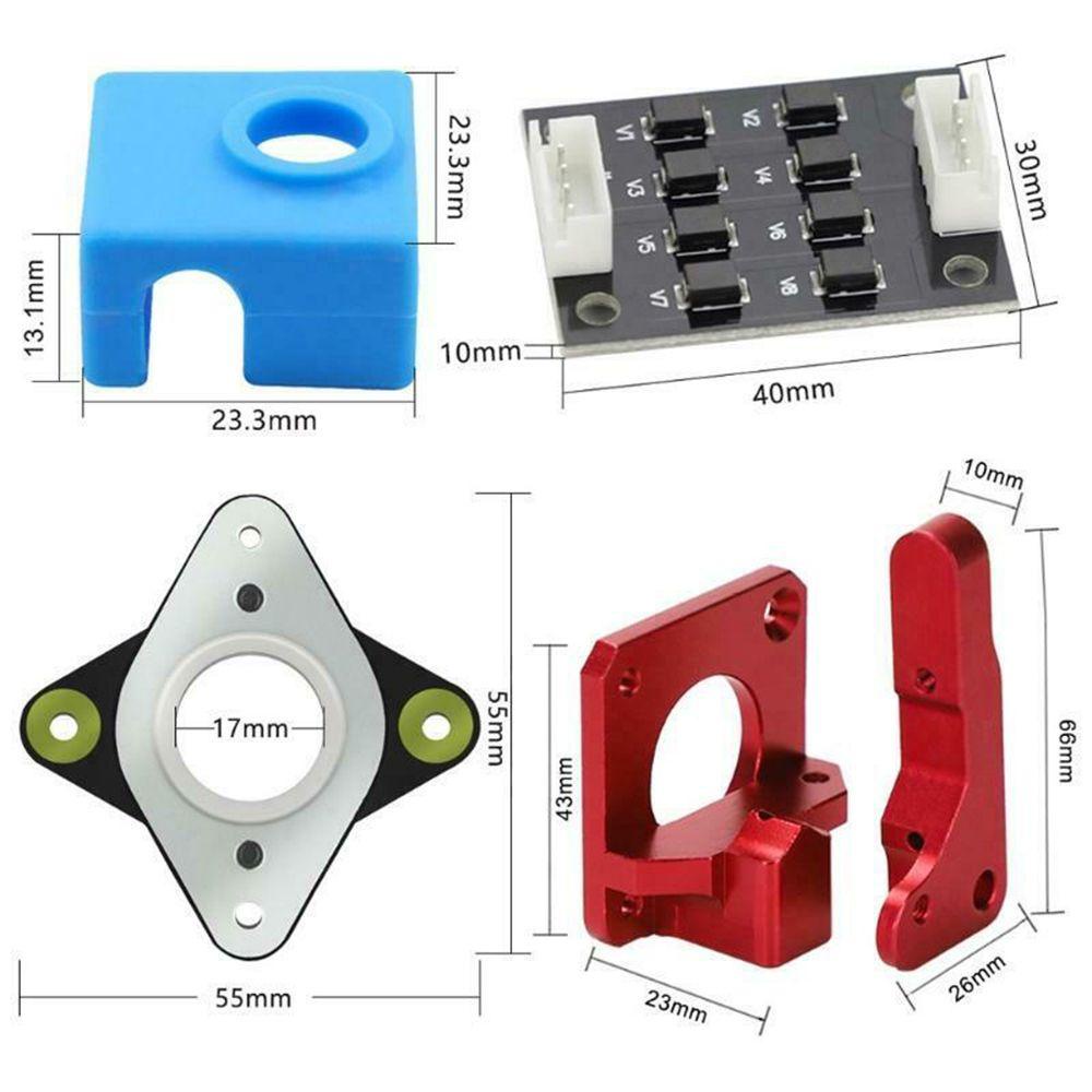 Bộ Phụ Kiện Máy In 3D Chuyên Nghiệp Bằng Hợp Kim Nhôm Chống Sốc Cho Ender-3 CR-10