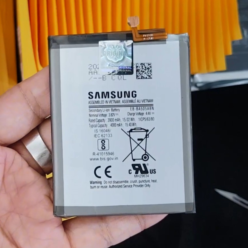 Pin Zin cho Samsung Galaxy A20 EB-BA505ABU - 4000mAh