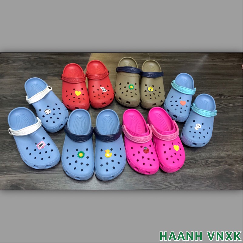 Dép Sục Nam Nữ Siêu Nhẹ, Thoáng Mát, Chống Trơn Trượt Tặng Kèm Sticker Cao Cấp Hà Anh Vnxk | BigBuy360 - bigbuy360.vn