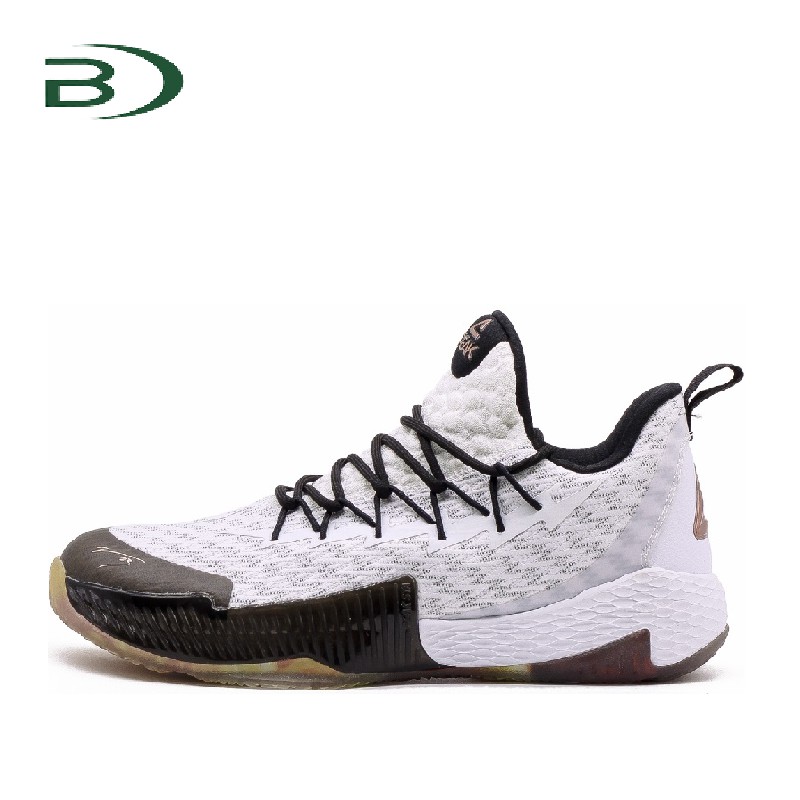 Giày bóng rổ PEAK Lou Williams Lightning 2019 E91351A chính hãng dành cho nam thương hiệu Trung Quốc màu trắng đen