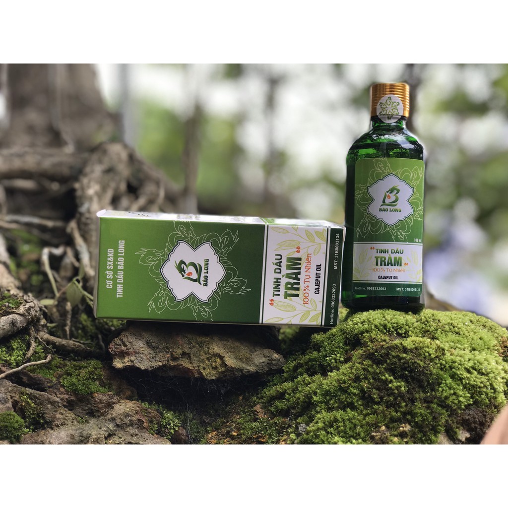 Tinh dầu tràm Bảo Long: Chai 100ml