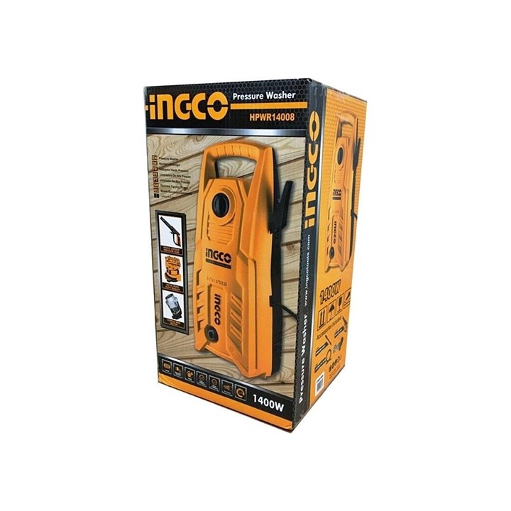 1400W Máy xịt rửa áp lực INGCO HPWR14008