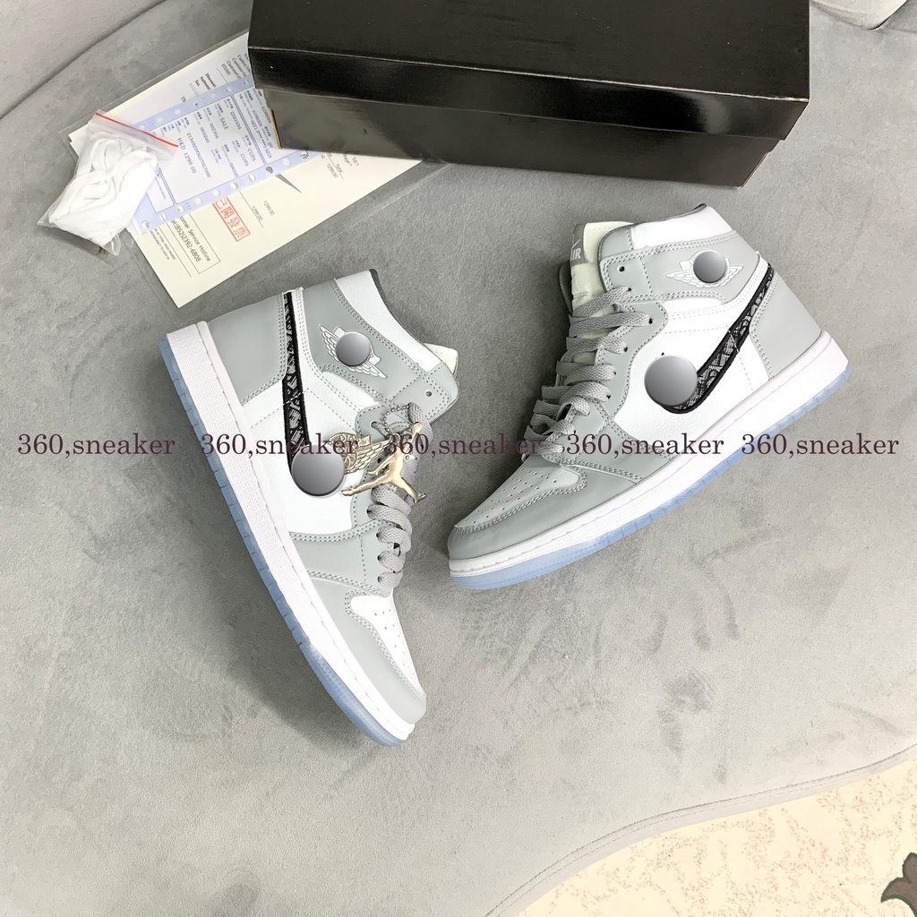 GIÀY THỂ THAO XÁM CỔ CAO ⚡CHUẨN 1:1⚡,GIÀY SNEAKER NAM NỮ | BigBuy360 - bigbuy360.vn