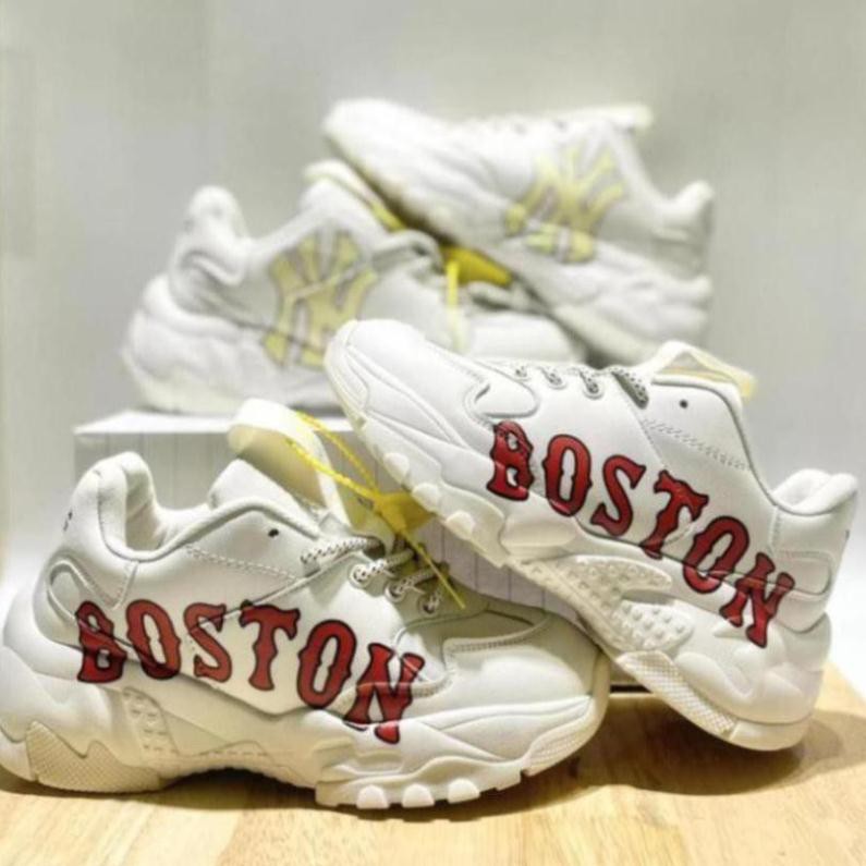 Bản in - Hot trend ]Giày thể thao sneakers 𝐌𝐋𝐁 Boston,NY Vàng bản in 3D,Độn Đế 5cm hot hit