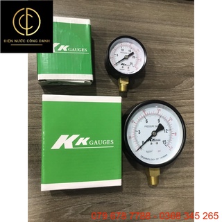 Đồng hồ đo áp suất KK GAUGES 5, 10, 15, 20, 25KG