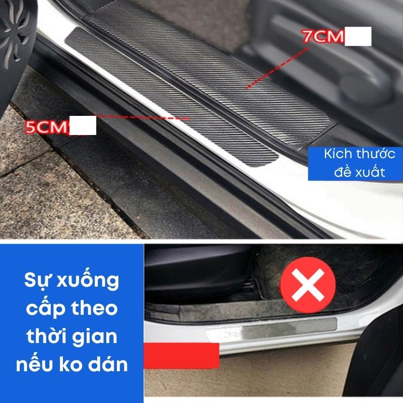 Chống Xước Ô Tô - Nẹp Cacbon Chống Xước Ô Tô - Cao Cấp Bảo Vệ An Toàn Xế Yêu